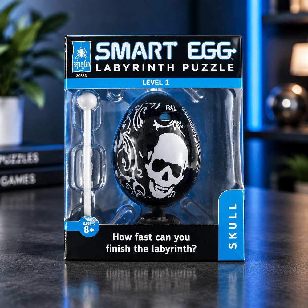 NIP Smart Egg Labyrinth Puzzle Skull Level 1